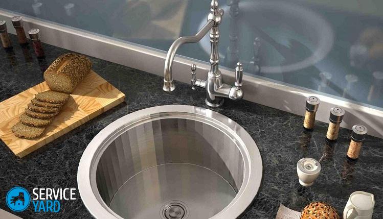 Крепление мойки из нержавейки к тумбе