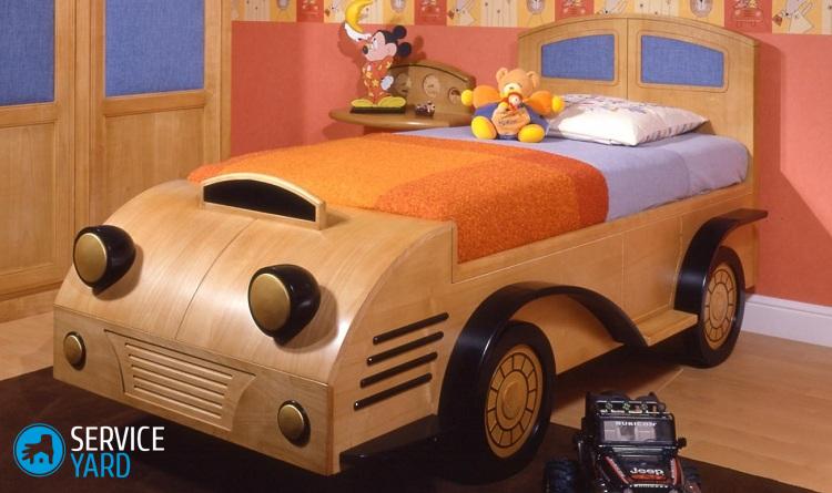 Кровать-машина своими руками