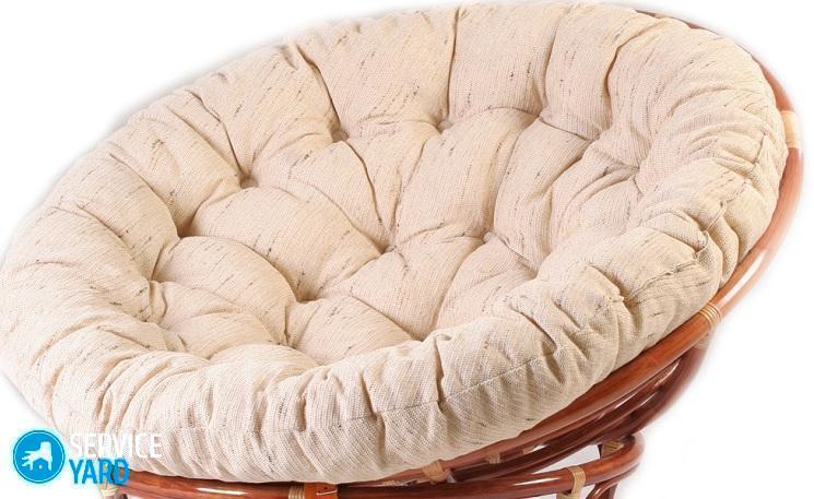 Круглое кресло своими руками