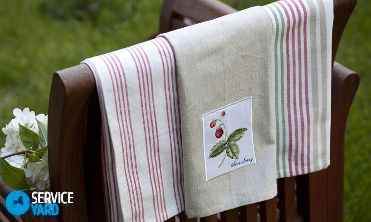 Кухонные полотенца своими руками — идеи