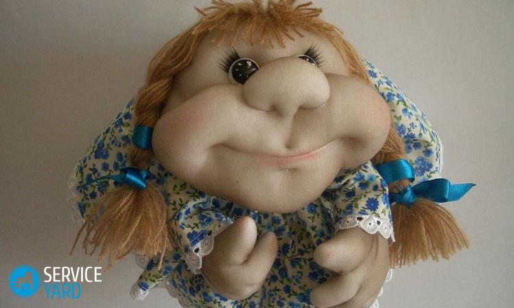 Кукла-попик из колготок своими руками — поэтапно