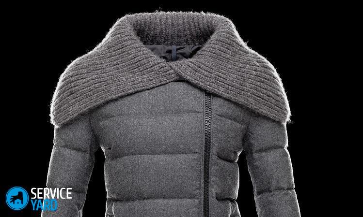 Лезет пух из пуховика — что делать?