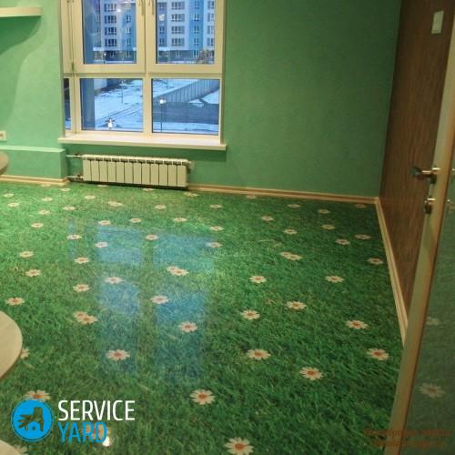 Линолеум для детской комнаты, все особенности выбора