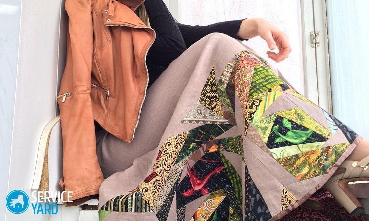 Лоскутная одежда своими руками