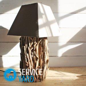 Люстра из веток своими руками