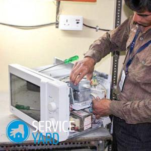 Магнетрон в микроволновке