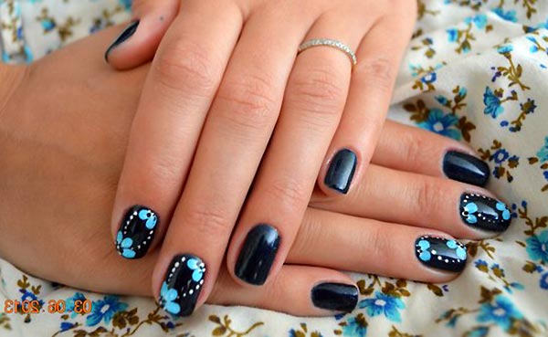 Малюнки на нігтях гель-лаком: 25 фото стильного манікюру + відео