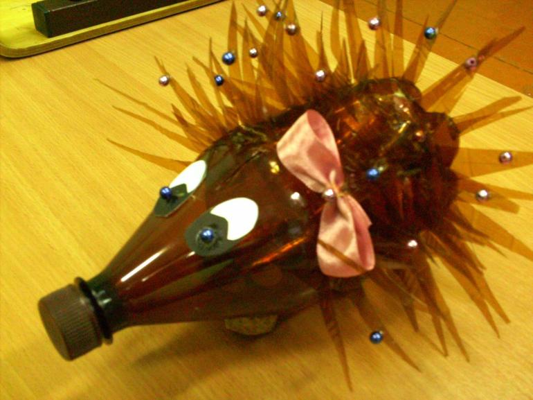 Мастер-класс по изготовлению птицы из пластиковых бутылок Мастер-класс по изготовлению птицы из пластиковых бутылок