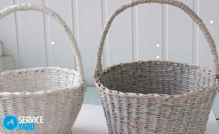 Мебель из газетных трубочек своими руками