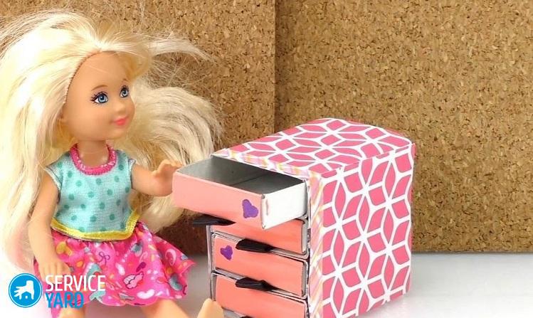 Мебель из спичечных коробков своими руками