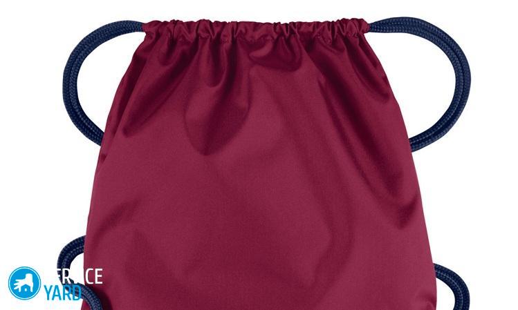 Мешок для обуви своими руками