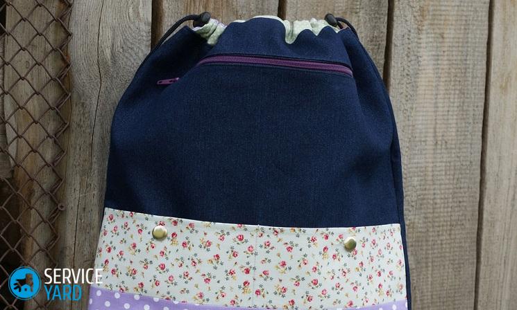 Мешок для обуви своими руками