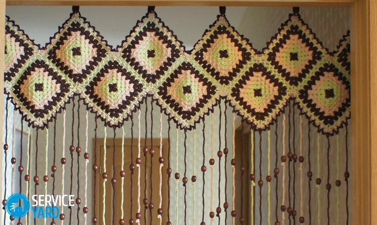 Межкомнатные шторы своими руками