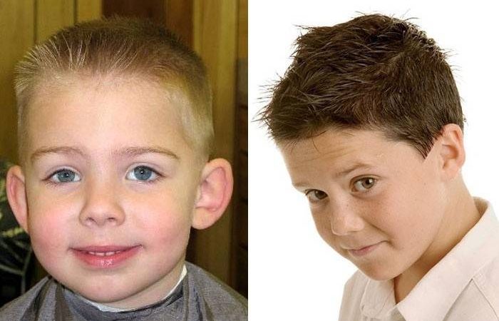 Модельні стрижки для хлопчиків з фото