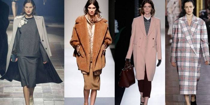 Модні пальто 2017-2018 року — огляд актуальних трендів