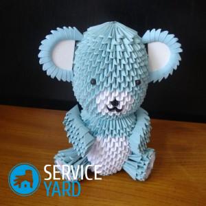 Модульное оригами — ваза. Мастер-класс, схема сборки из модулей