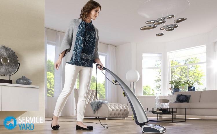 Моющий пылесос для ламината