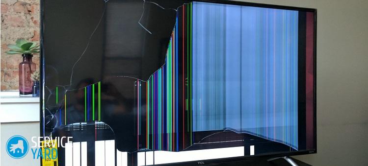 Можно ли отремонтировать плазменный телевизор, если разбит экран?