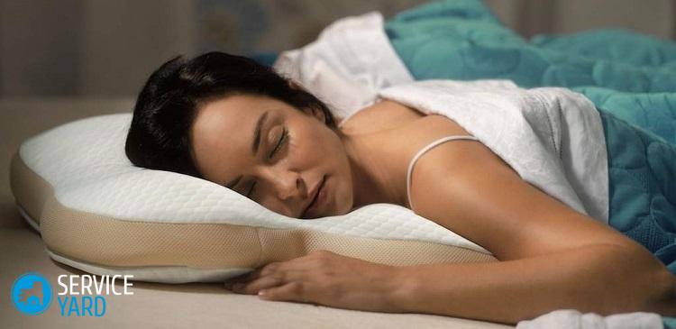 Можно ли стирать ортопедическую подушку?