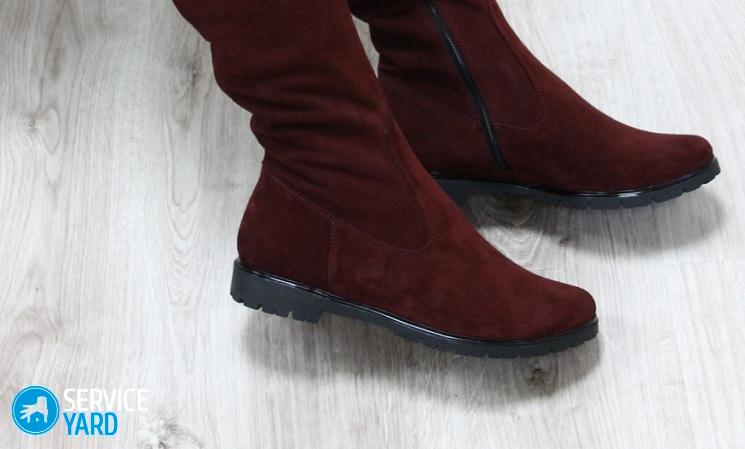 Можно ли стирать замшевые сапоги в стиральной машине?