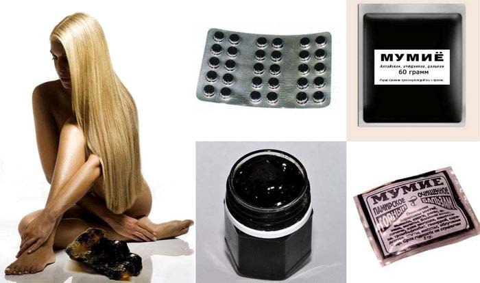 Муміє для волосся: відгуки, для росту, шампунь, застосування