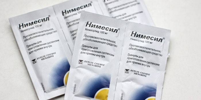 Німесил — інструкція по застосуванню. Як розводити порошок німесил