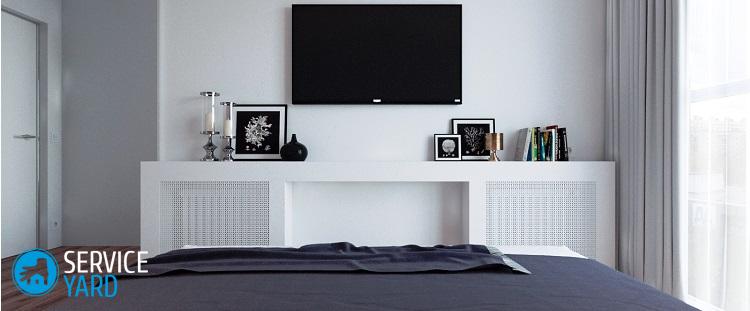 На какой высоте вешать телевизор?