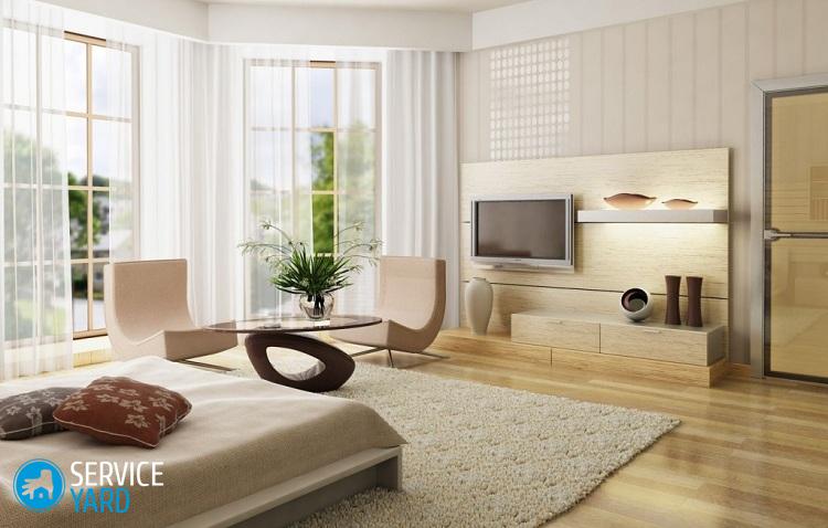 На какой высоте вешать телевизор на стену?