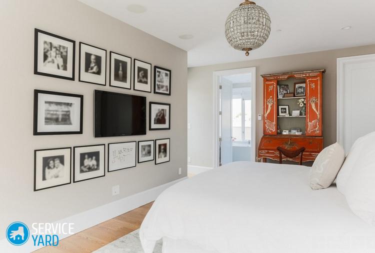 На какой высоте вешать телевизор на стену?