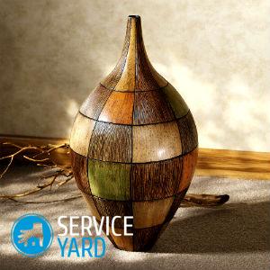 Напольная ваза своими руками