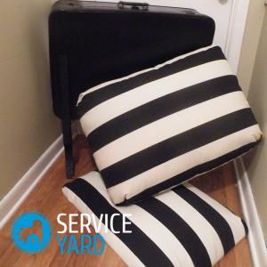 Напольные подушки своими руками