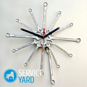 Настенные часы своими руками