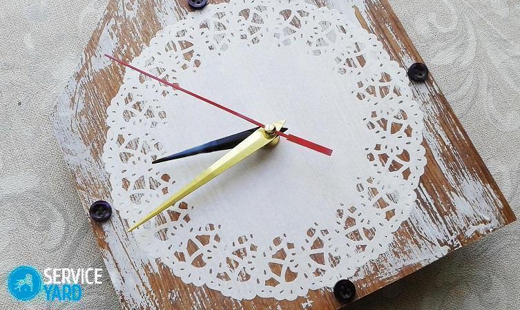 Настенные часы своими руками