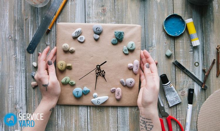 Настенные часы своими руками
