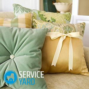 Наволочка на подушку своими руками