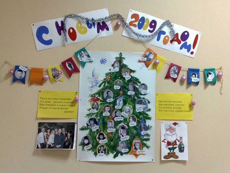 Новогодняя стенгазета в детский сад — идеи и варианты оформления