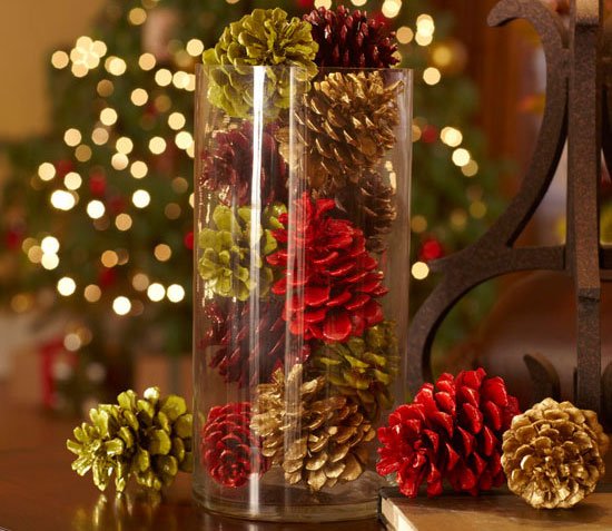 Новорічні вироби з шишок своїми руками. Ідеї з фото Новорічні вироби з шишок своїми руками. Ідеї з фото