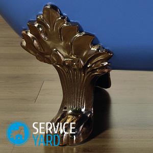 Ножки для ванны своими руками