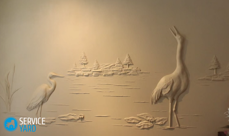 Объемные картины своими руками из шпаклевки