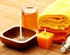 Обгортання медом для схуднення