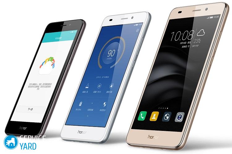 Обзор смартфонов Хуавей