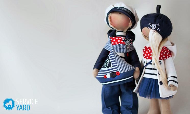 Одежда для куклы-большеножки своими руками