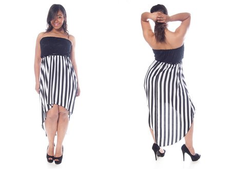 Огляд фасонів суконь для повних жінок та дівчат