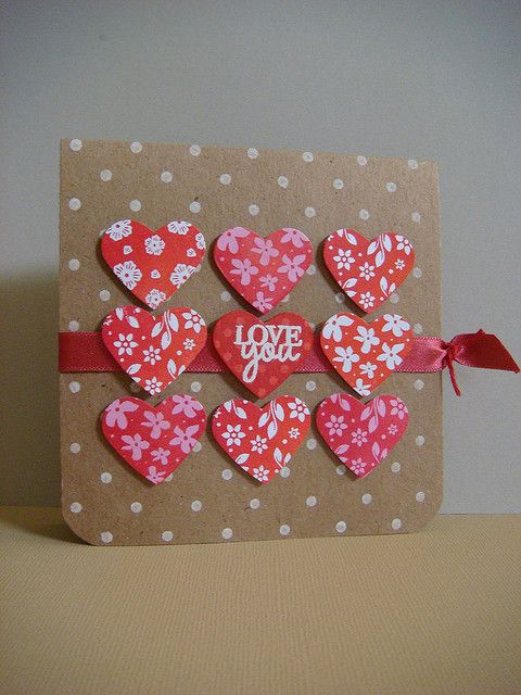 Оригінальні листівки на День Святого Валентина своїми руками.