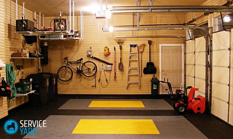 Освещение в гараже своими руками