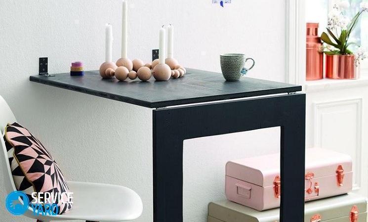 Откидной столик своими руками