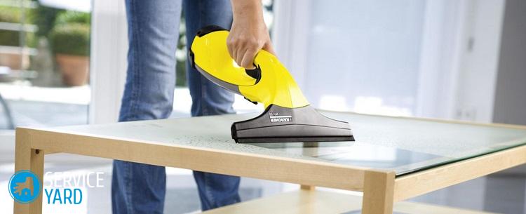 Пароочиститель Керхер для мытья окон