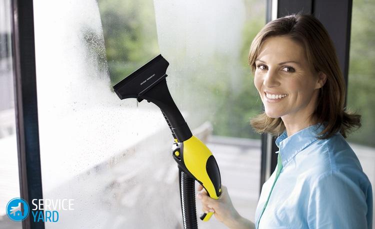 Пароочиститель Керхер для мытья окон