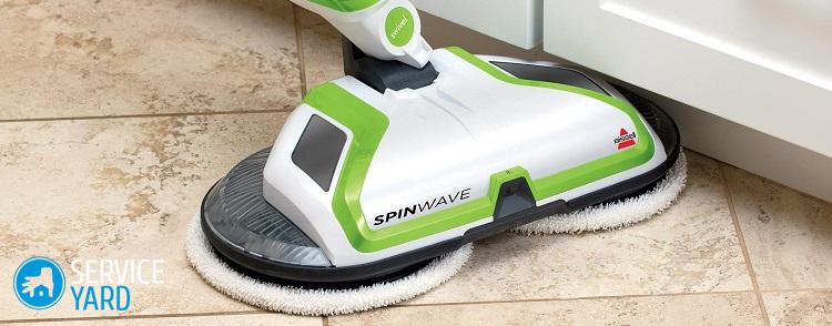 Паровая швабра-пылесос