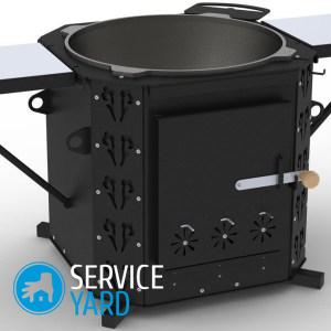 Печь для казана своими руками